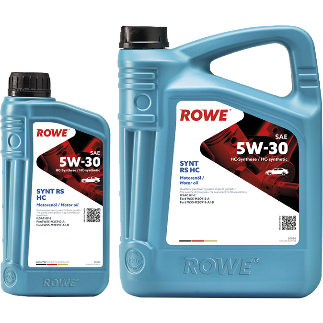 Моторна олива Rowe Synt RS HC 5W-30 на Volkswagen Taro