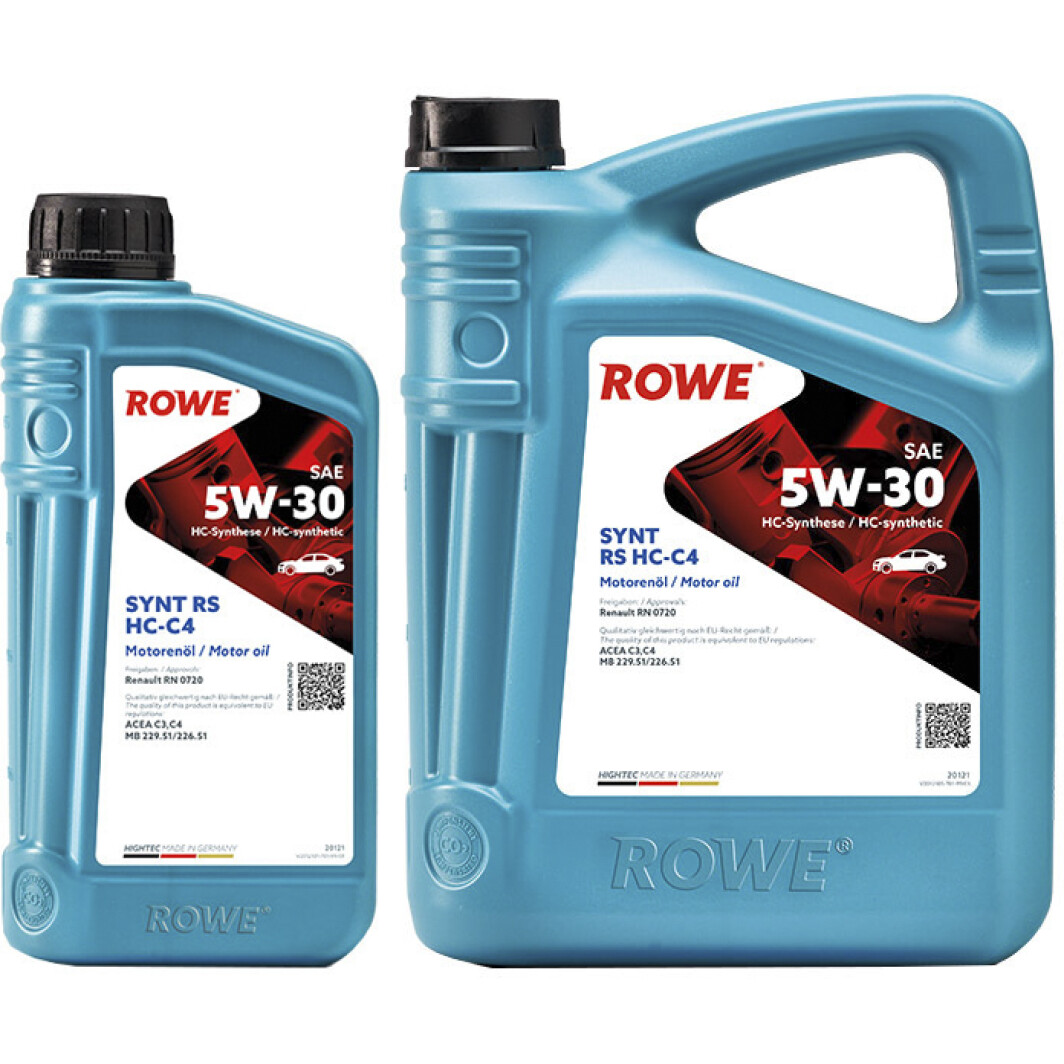 Моторное масло Rowe Synt RS HC-C4 5W-30 на Chevrolet Evanda