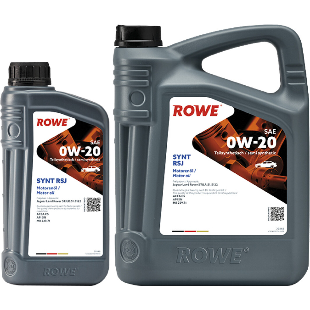 Моторное масло Rowe Synt RSJ 0W-20 на Toyota RAV4