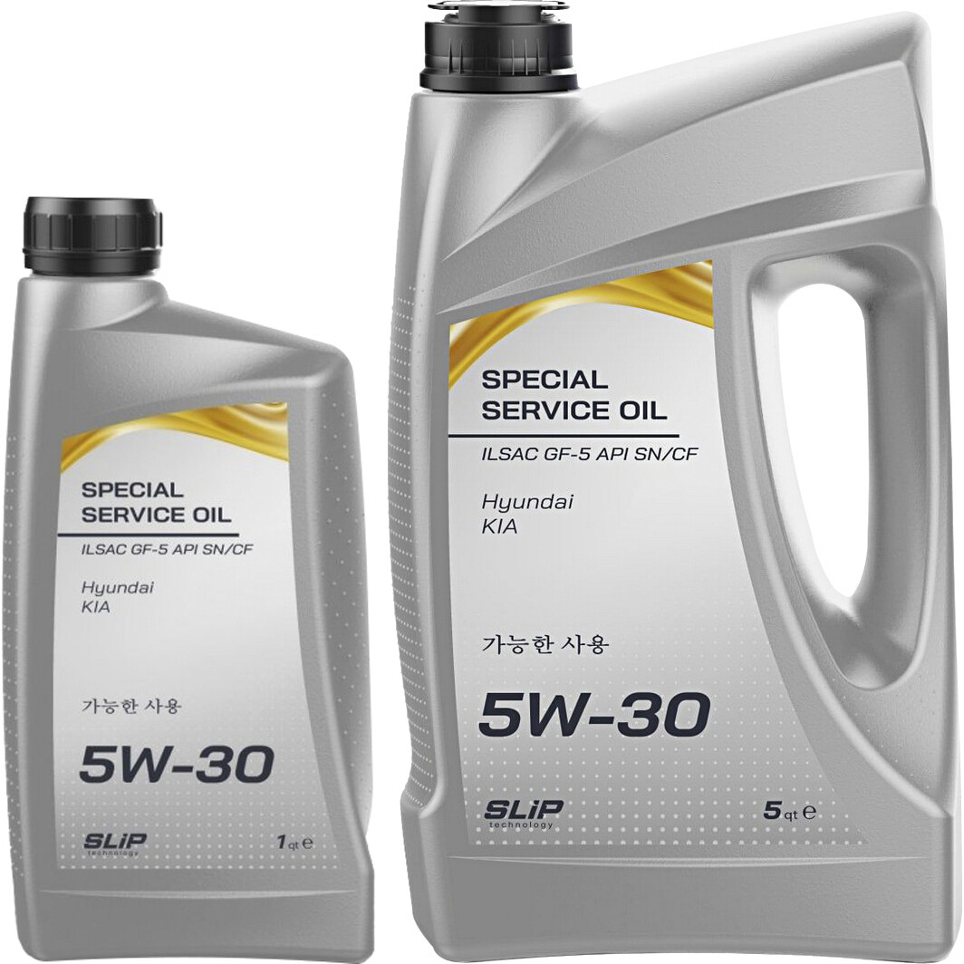 Моторное масло Slip Special Service Oil Hyundai 5W-30 на Suzuki SX4