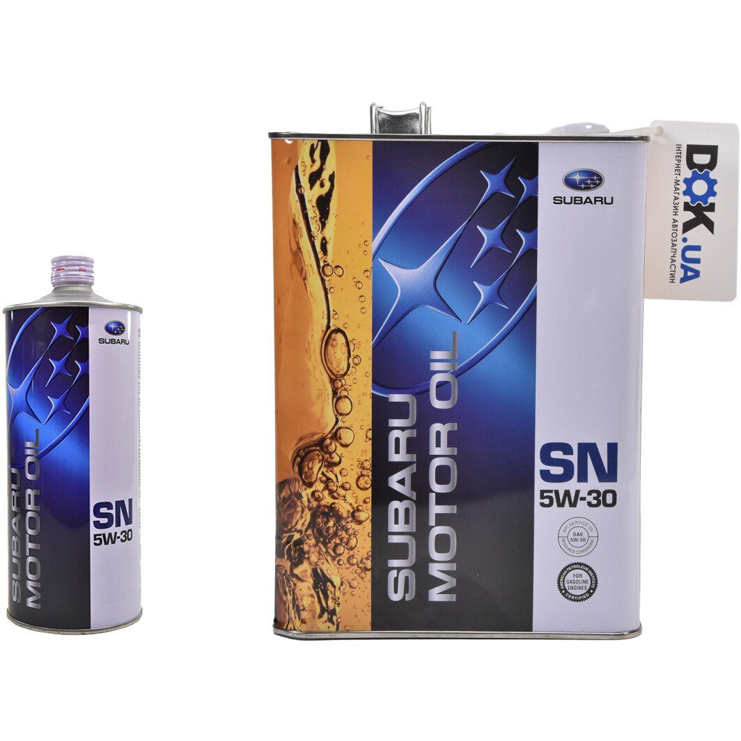 Моторна олива Subaru Motor Oil 5W-30 на Chevrolet Nubira