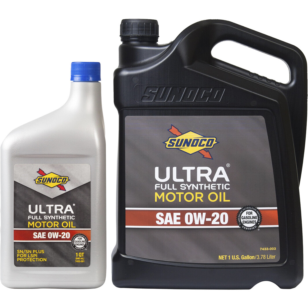 Моторна олива Sunoco Ultra 0W-20 на BMW 5 Series