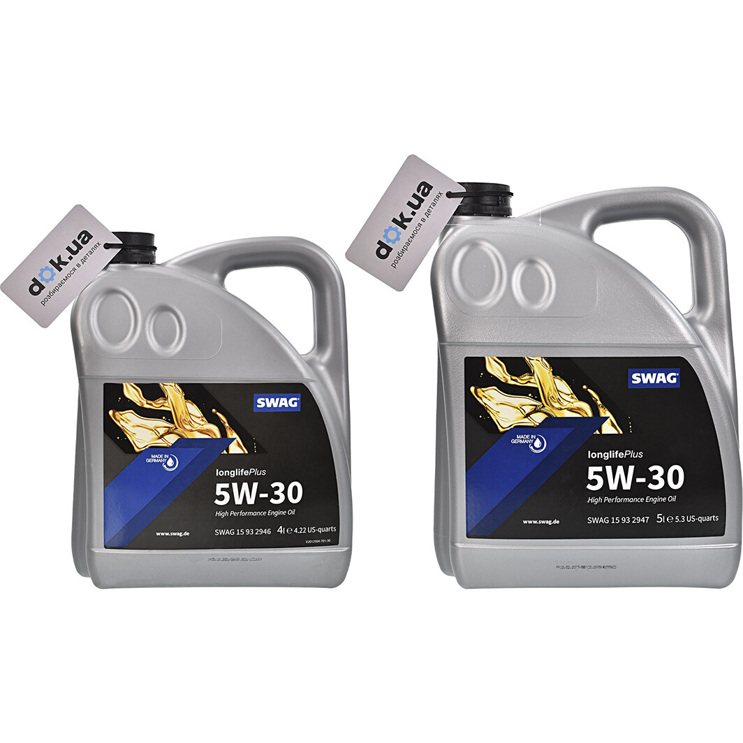 Моторное масло SWAG Longlife Plus 5W-30 на Citroen C25