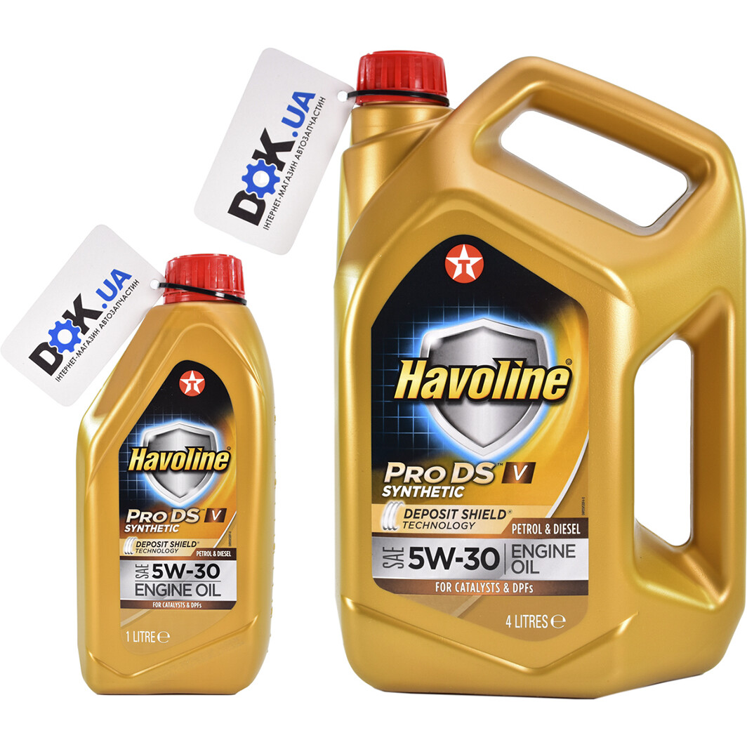 Моторное масло Texaco Havoline ProDS V 5W-30 на Chevrolet Evanda