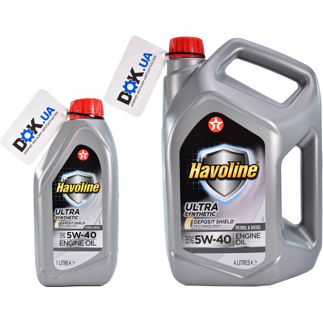 Моторное масло Texaco Havoline Ultra 5W-40 на Toyota RAV4