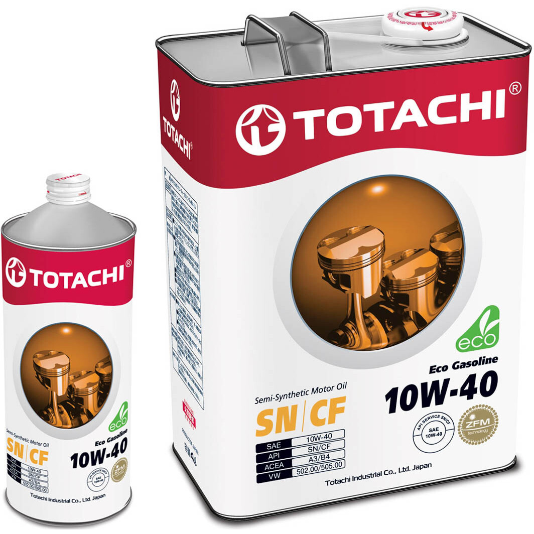 Моторна олива Totachi Eco Gasoline 10W-40 на Daihatsu Cuore