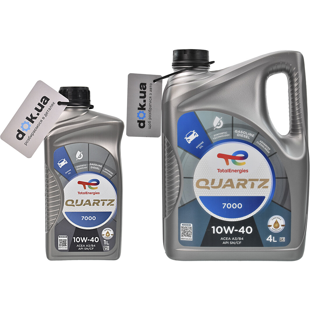 Моторное масло Total Quartz 7000 10W-40 на Hyundai i40