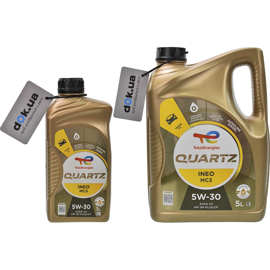 Моторное масло Total Quartz Ineo MC3 5W-30 на Renault Safrane