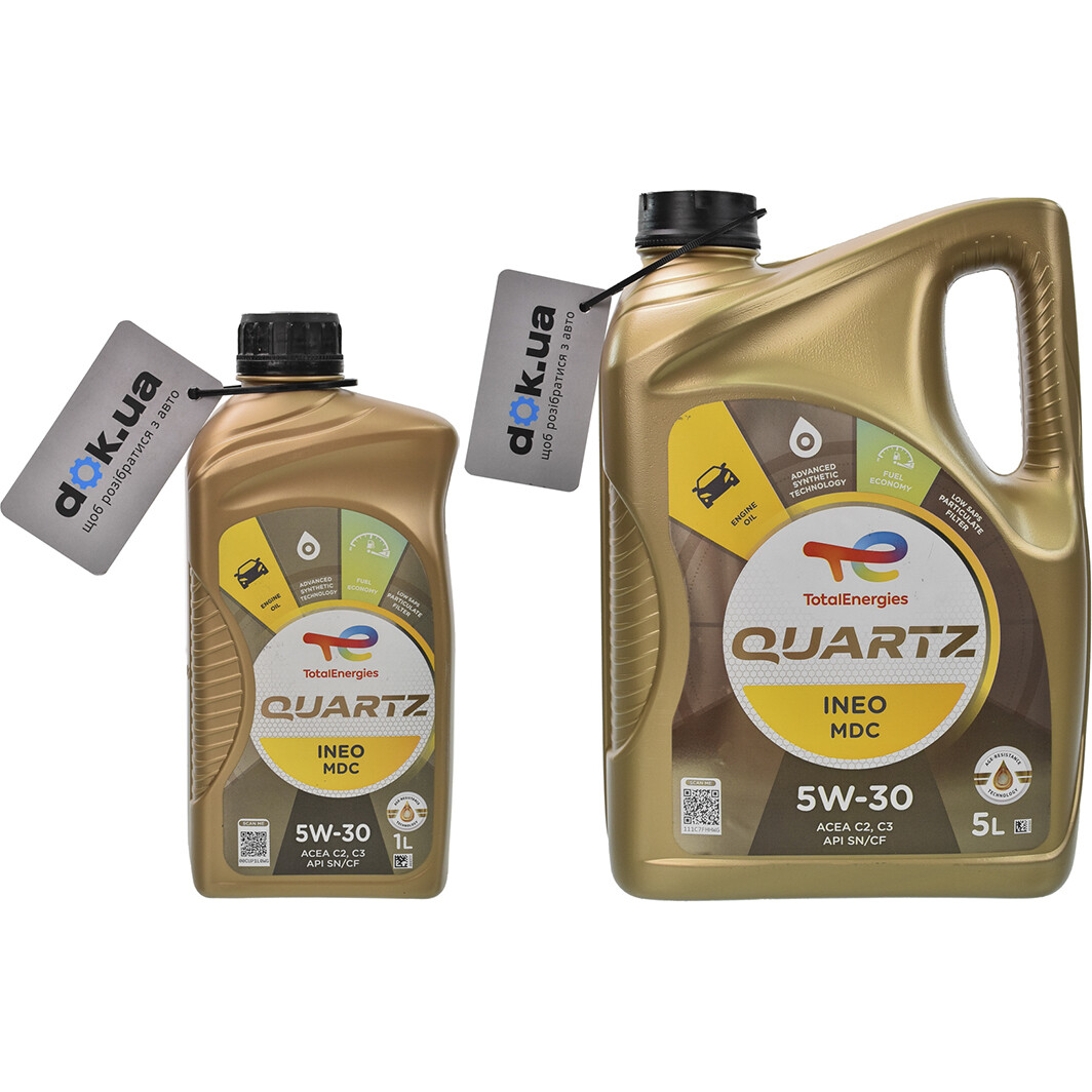 Моторна олива Total Quartz Ineo MDC 5W-30 на Opel Campo