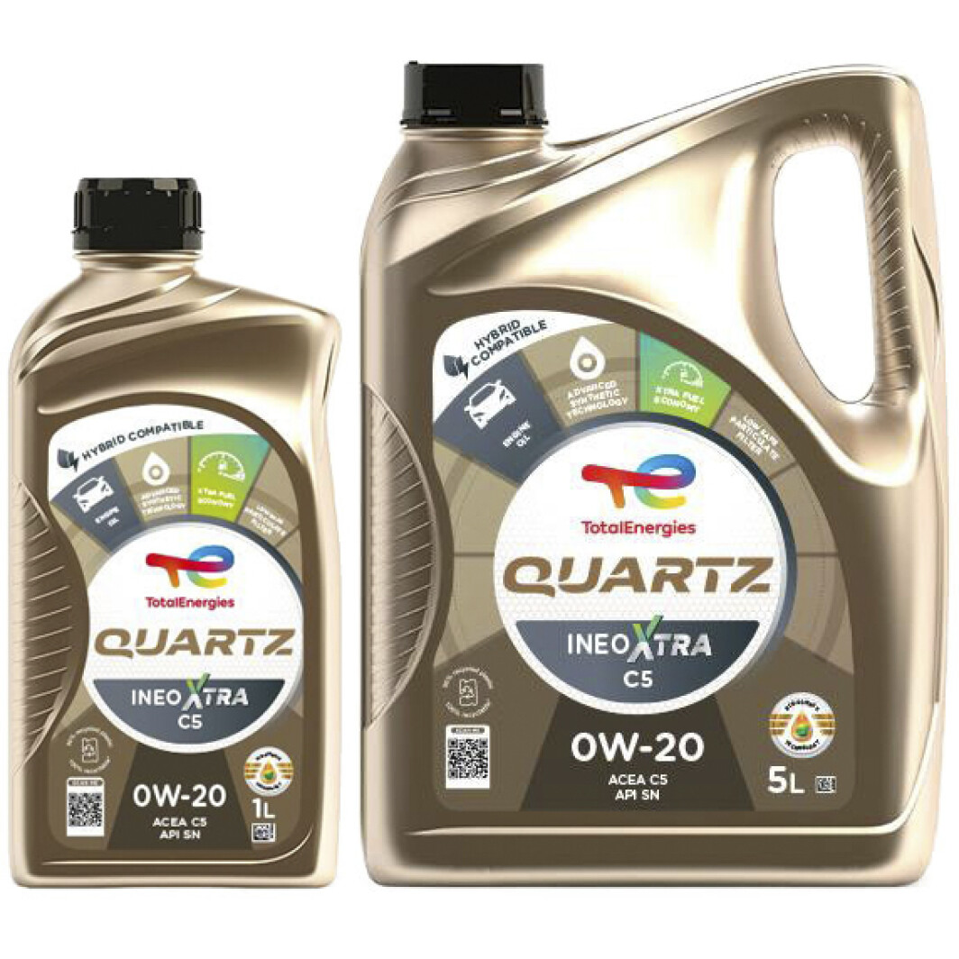 Моторна олива Total Quartz Ineo Xtra C5 0W-20 на Mazda B-Series