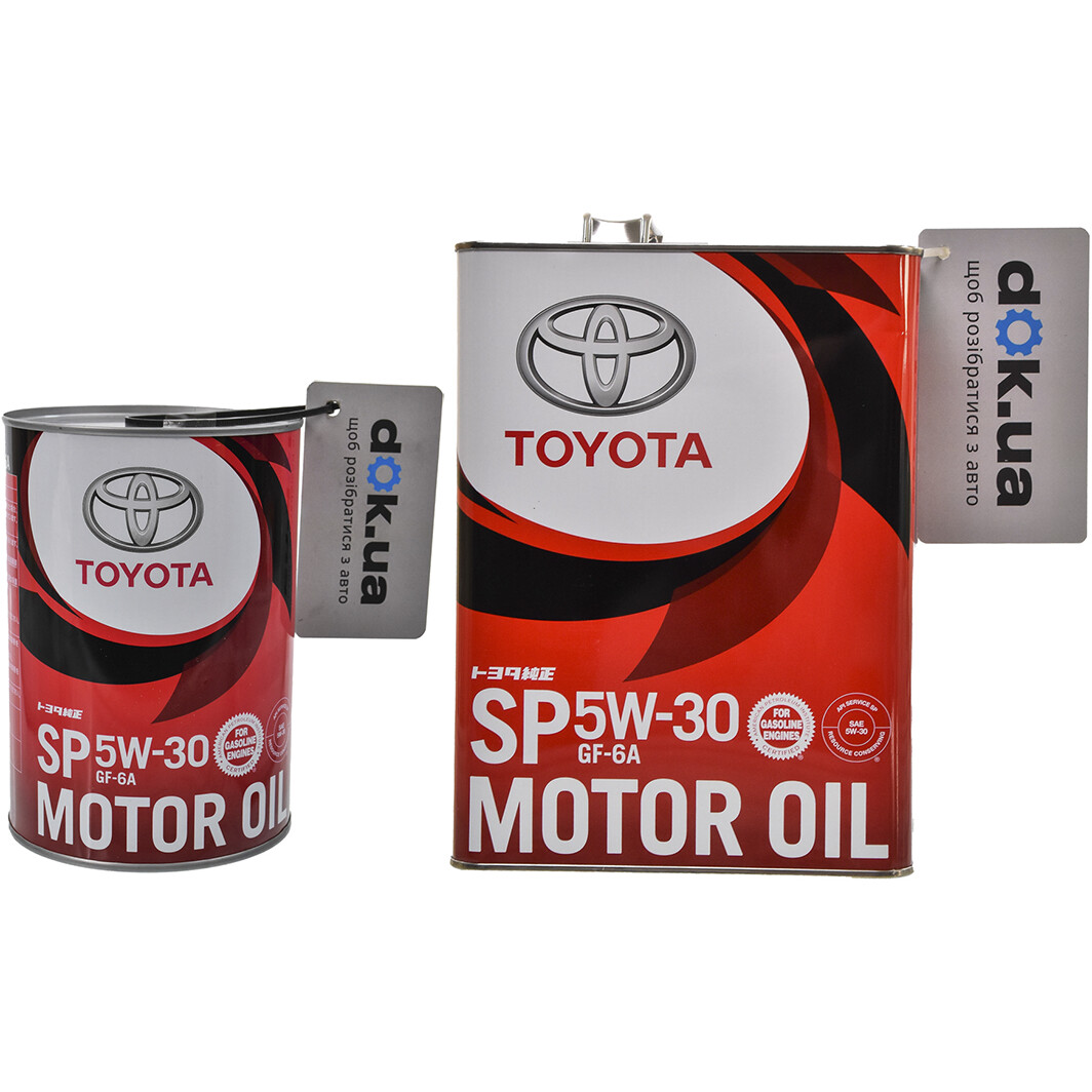 Моторное масло Toyota SP/GF-6A 5W-30 на Toyota Carina
