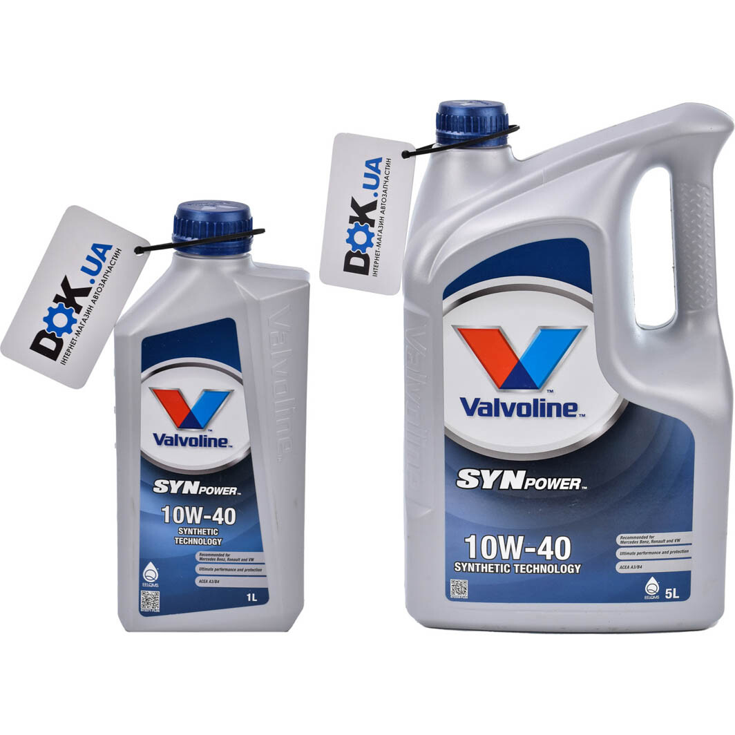 Моторна олива Valvoline SynPower 10W-40 на Mitsubishi Starion