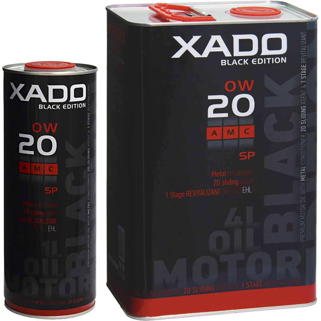 Моторна олива Xado Atomic Oil SP AMC Black Edition 0W-20 на Suzuki Celerio