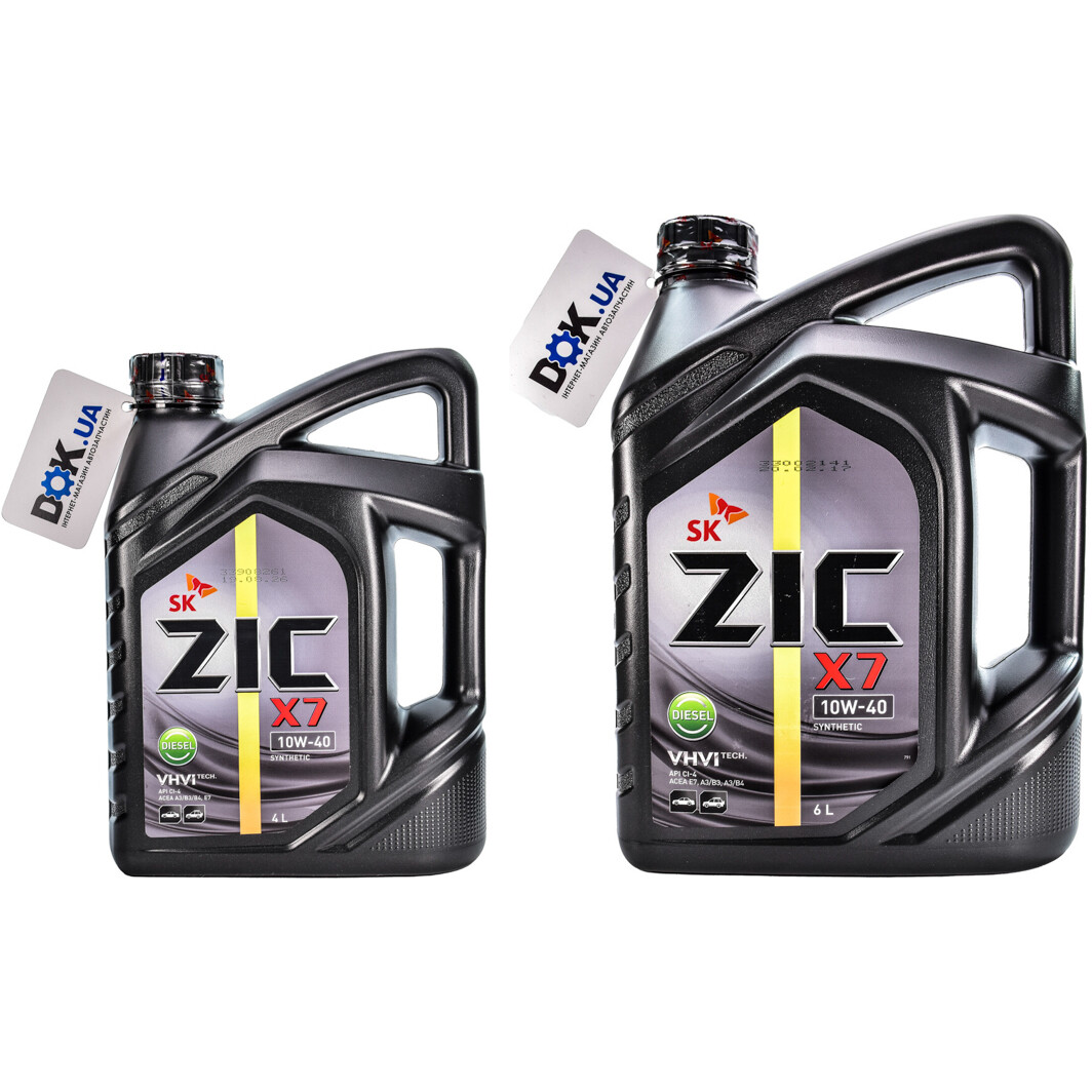 Моторное масло ZIC X7 Diesel 10W-40