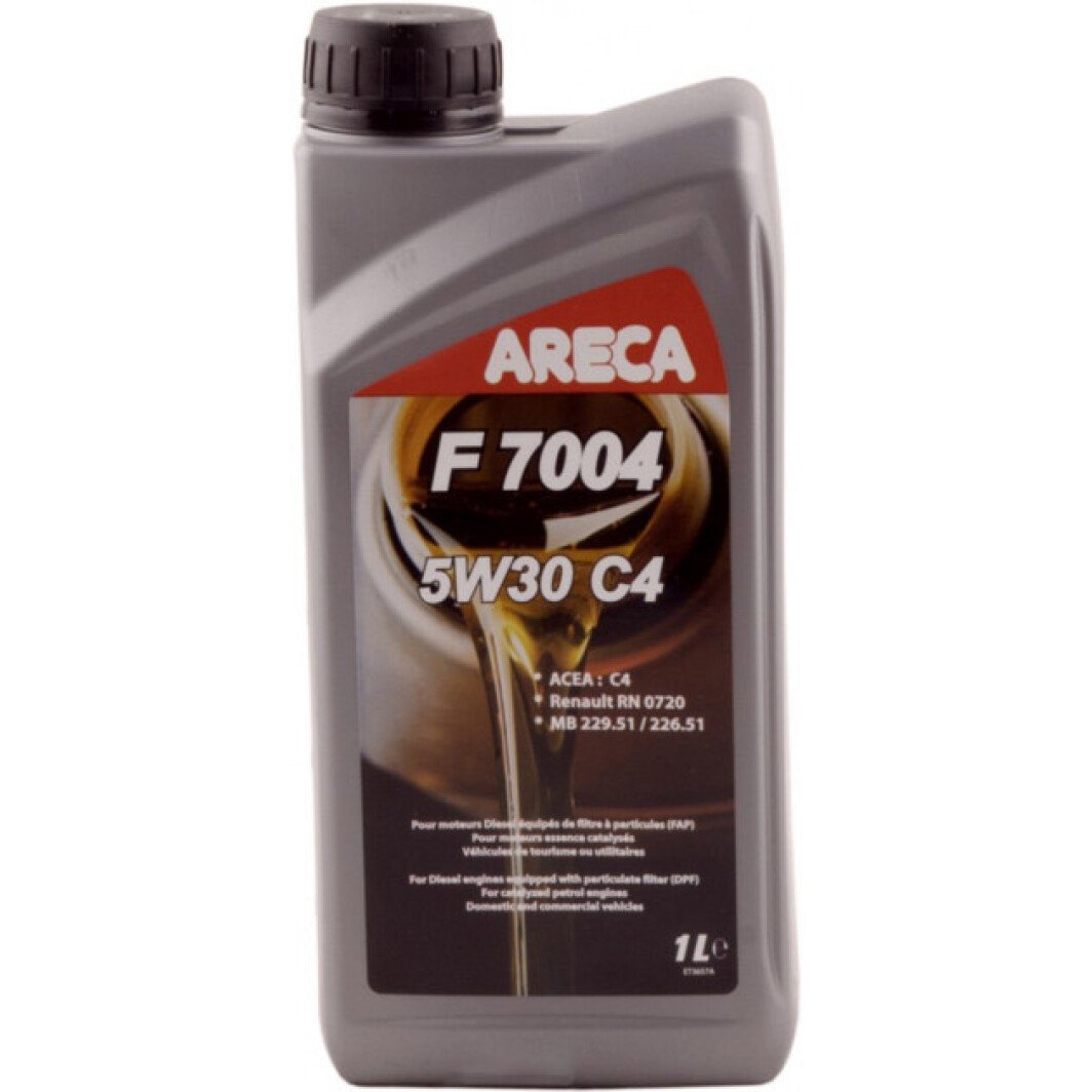Моторное масло Areca F7004 С4 5W-30 1 л на Mazda Xedos 9