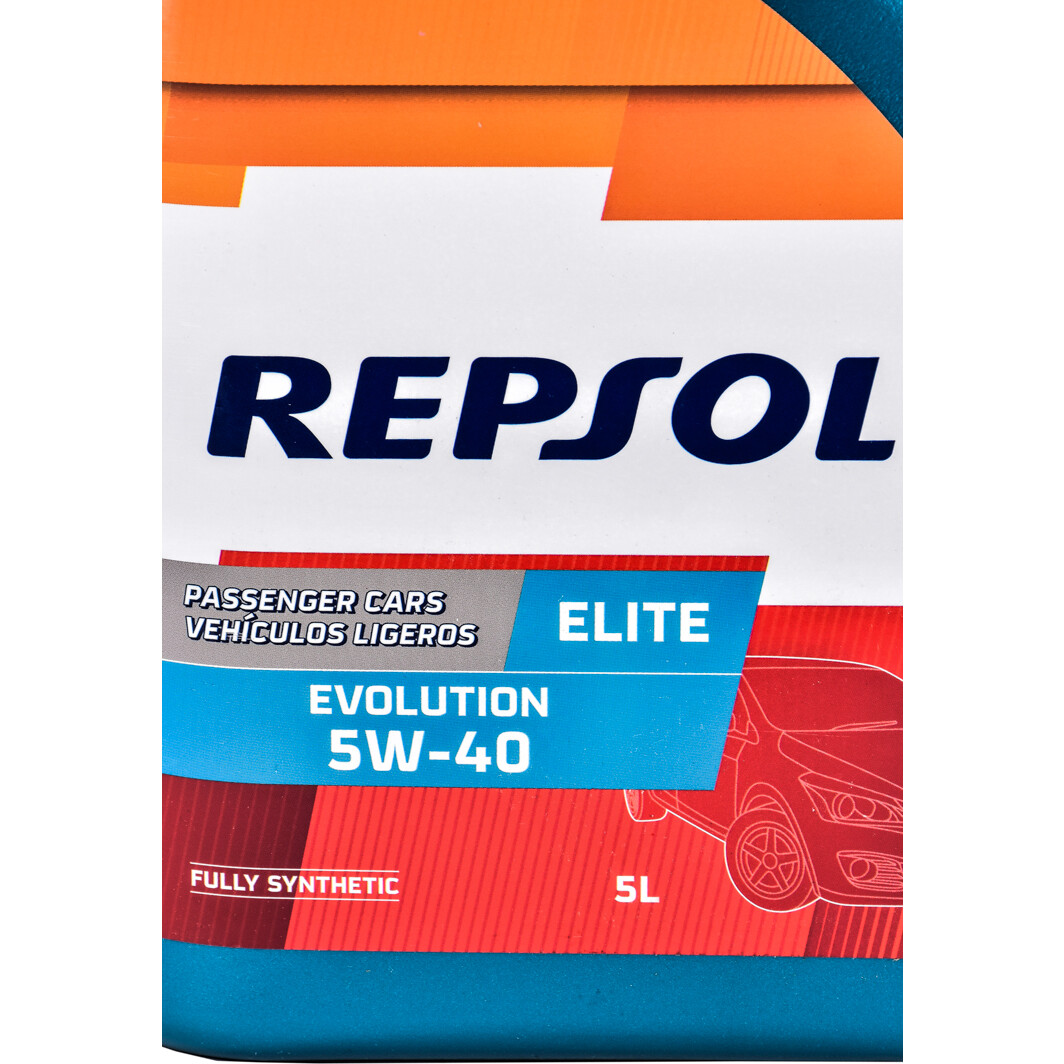 Моторна олива Repsol Elite Evolution 5W-40 5 л на Chevrolet Evanda