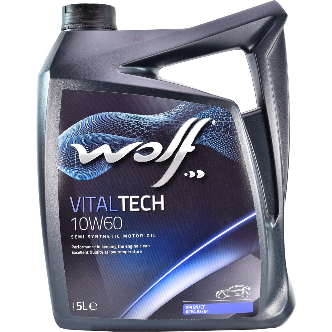 Моторное масло Wolf Vitaltech 10W-60 5 л на Volvo XC90