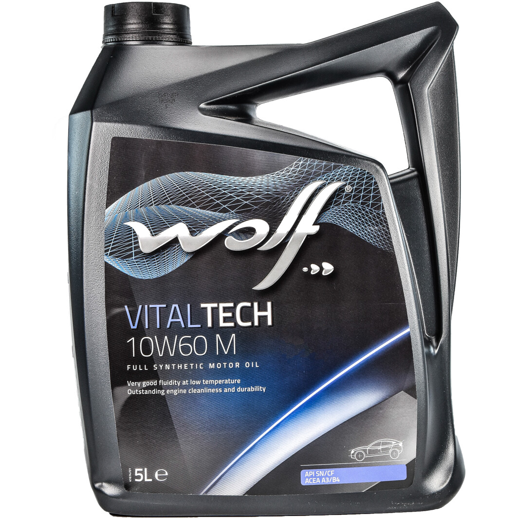 Моторное масло Wolf Vitaltech M 10W-60 5 л на Mercedes CLK-Class