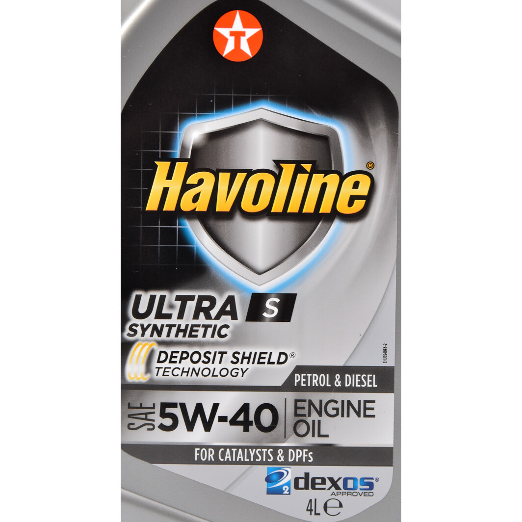 Моторна олива Texaco Havoline Ultra S 5W-40 4 л на Chevrolet Lumina