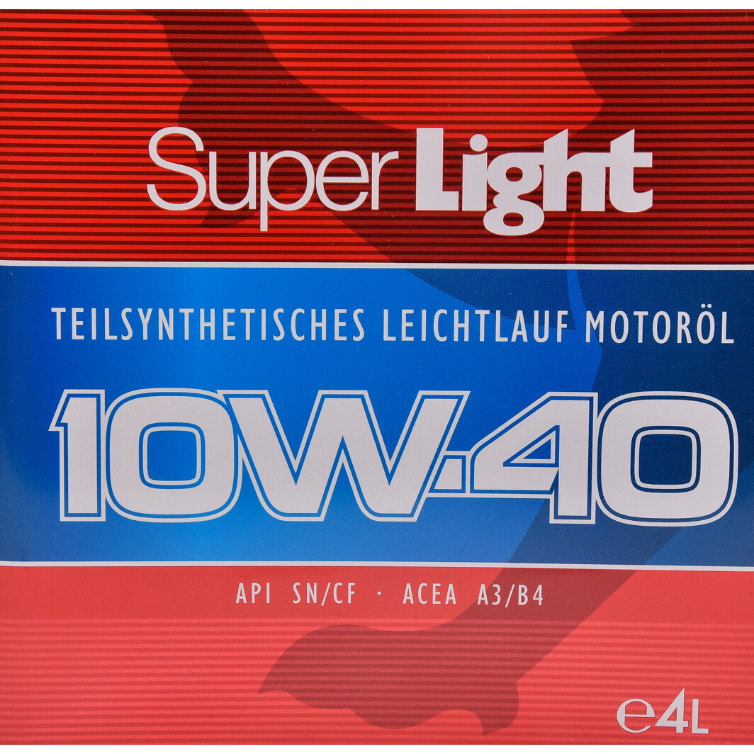 Моторна олива Wolver Super Light 10W-40 4 л на Peugeot 4007