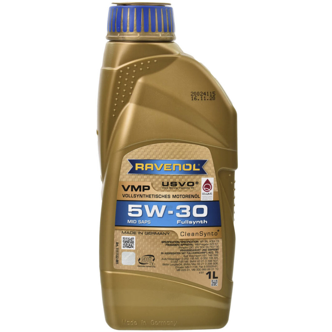 Моторна олива Ravenol VMP 5W-30 1 л на Nissan Vanette