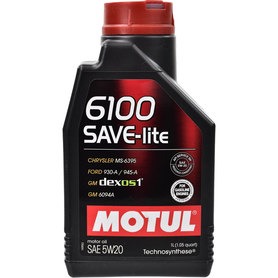 Моторна олива Motul 6100 Save-Lite 5W-20 1 л на Chrysler PT Cruiser