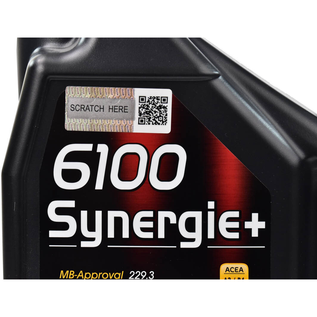 Моторное масло Motul 6100 Synergie+ 10W-40 4 л на Suzuki XL7