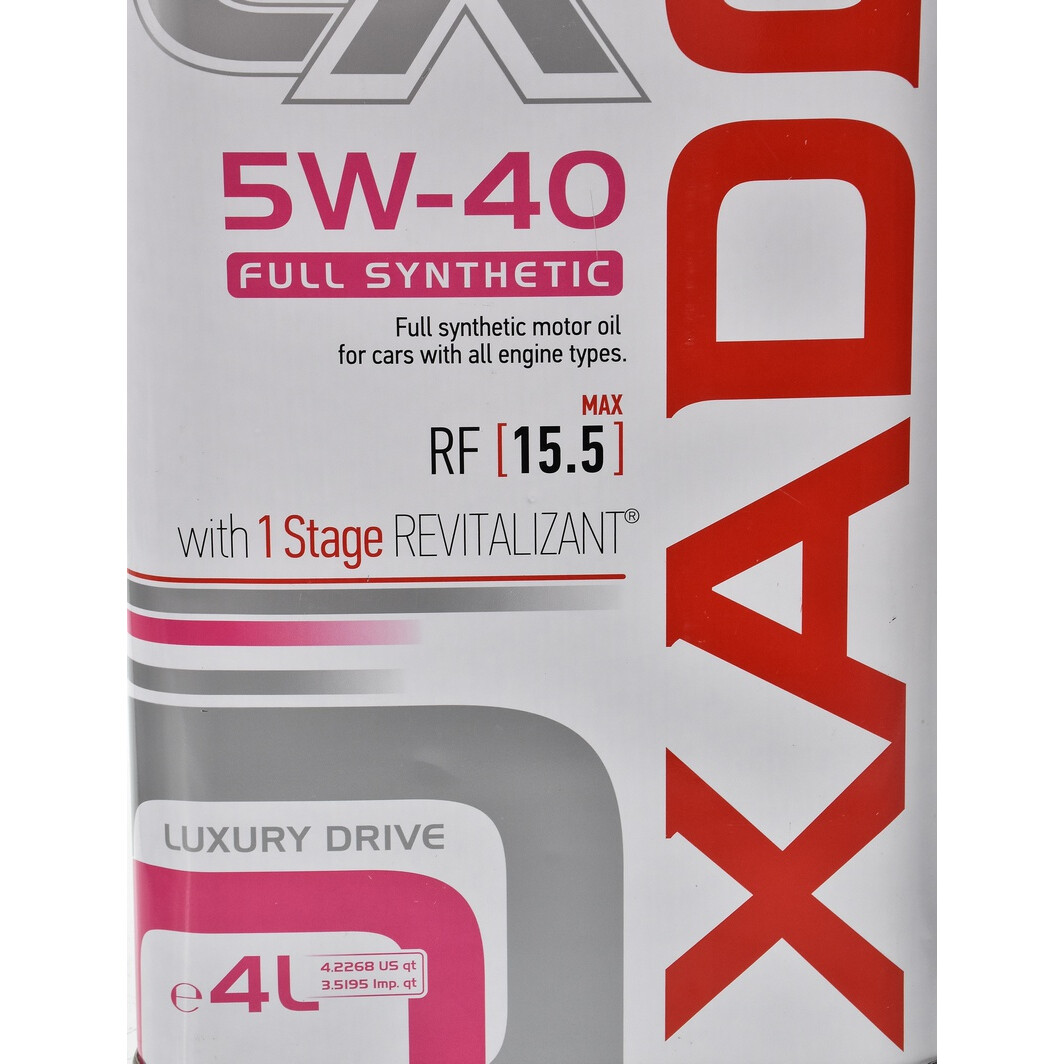 Моторное масло Xado Luxury Drive 5W-40 4 л на Mazda MX-5