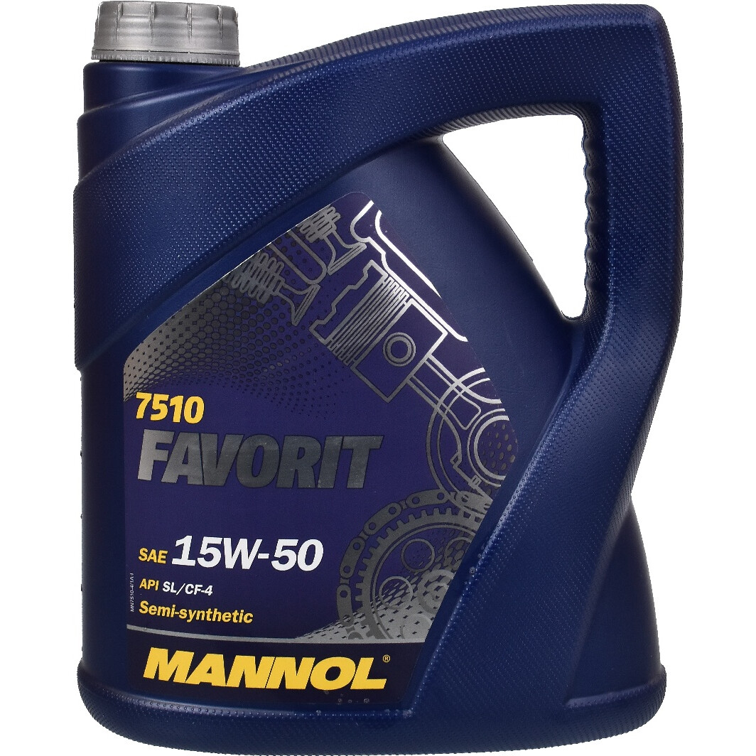 Моторное масло Mannol Favorit 15W-50 5 л на Chevrolet Matiz