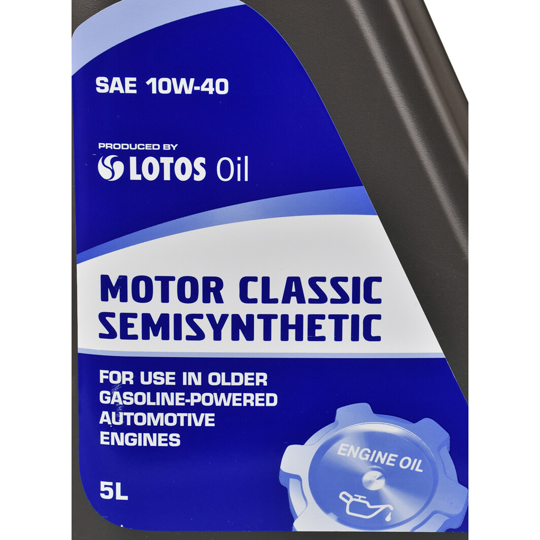 Моторна олива LOTOS Motor Classic Semisyntic 10W-40 5 л на Chevrolet Captiva