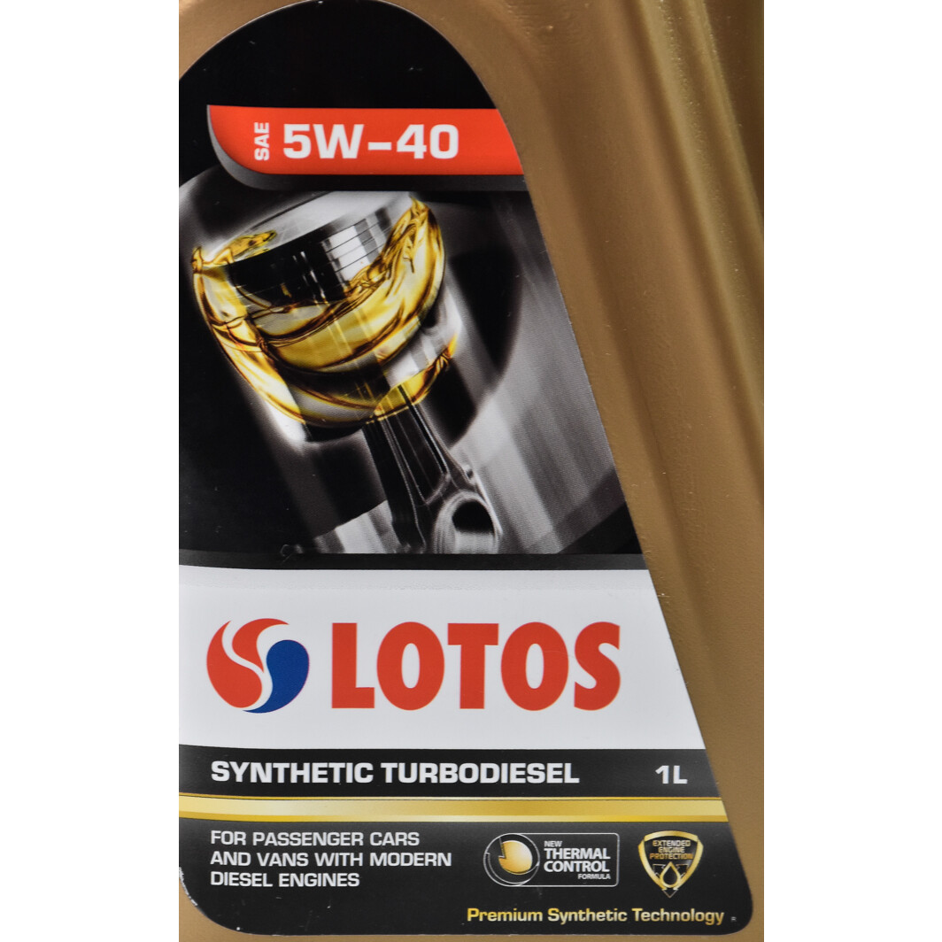 Моторное масло LOTOS Synthetic Turbodiesel 5W-40 1 л на Volkswagen Taro