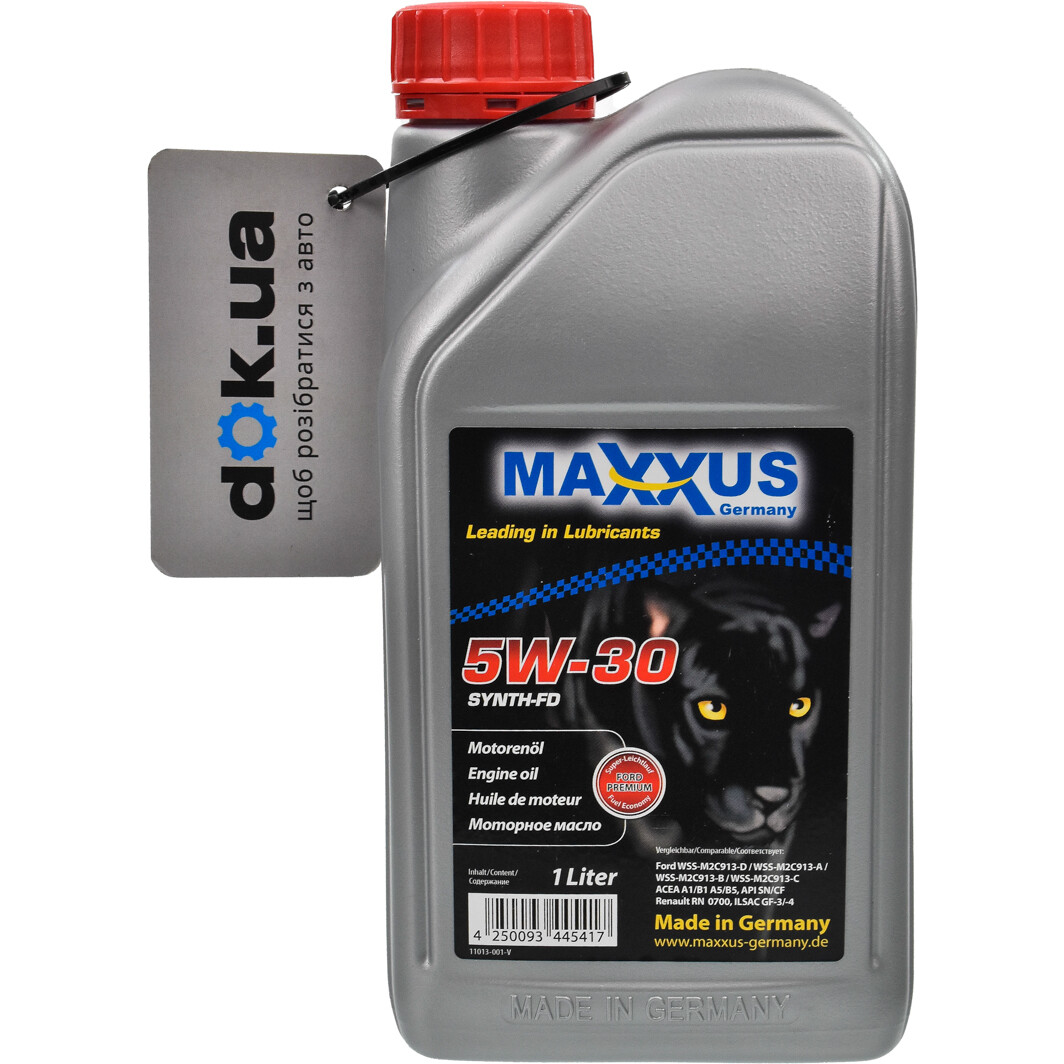 Моторное масло Maxxus Synth-FD 5W-30 1 л на Citroen ZX