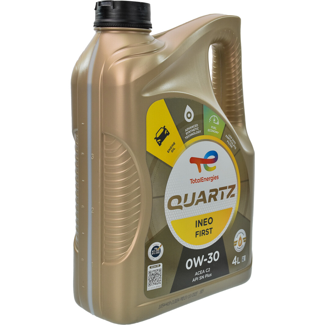 Моторна олива Total Quartz Ineo First 0W-30 4 л на Audi V8