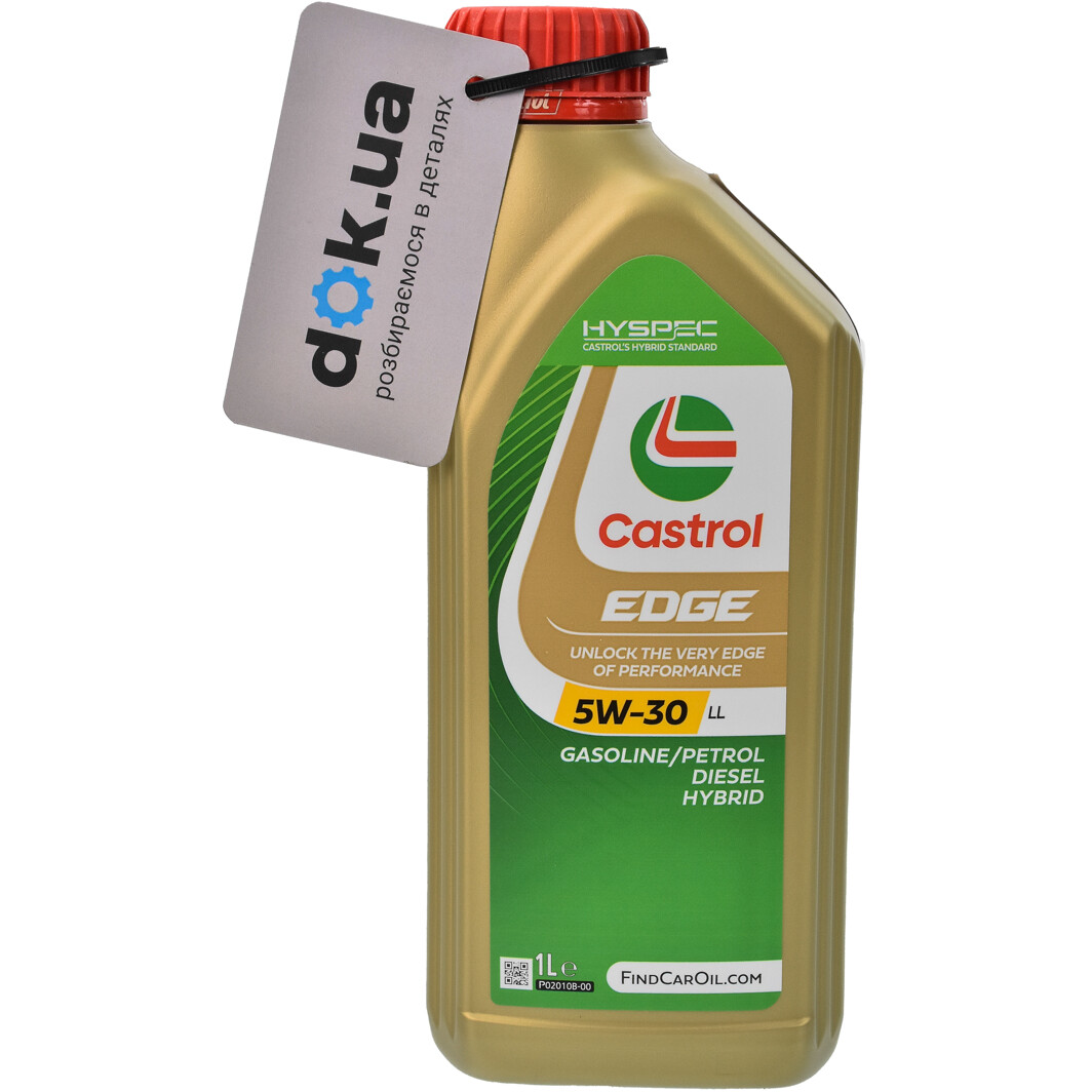 Моторна олива Castrol EDGE LL 5W-30 1 л на Ford Mustang