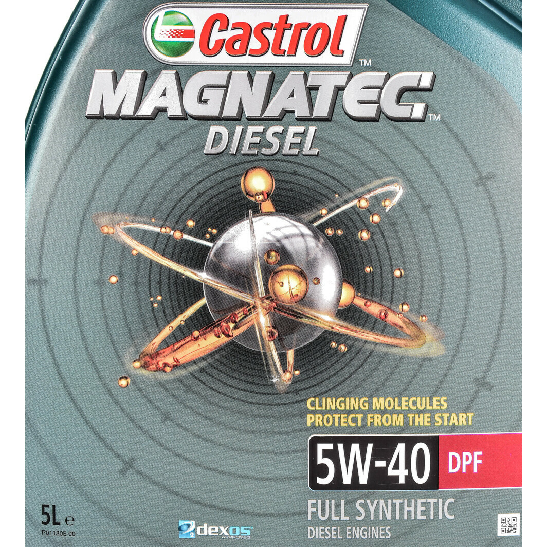 Моторна олива Castrol Magnatec Diesel DPF 5W-40 для Opel Vivaro 5 л на Opel Vivaro