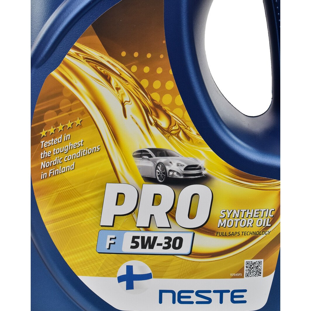Моторное масло Neste PRO 5W-30 4 л на Chevrolet Matiz