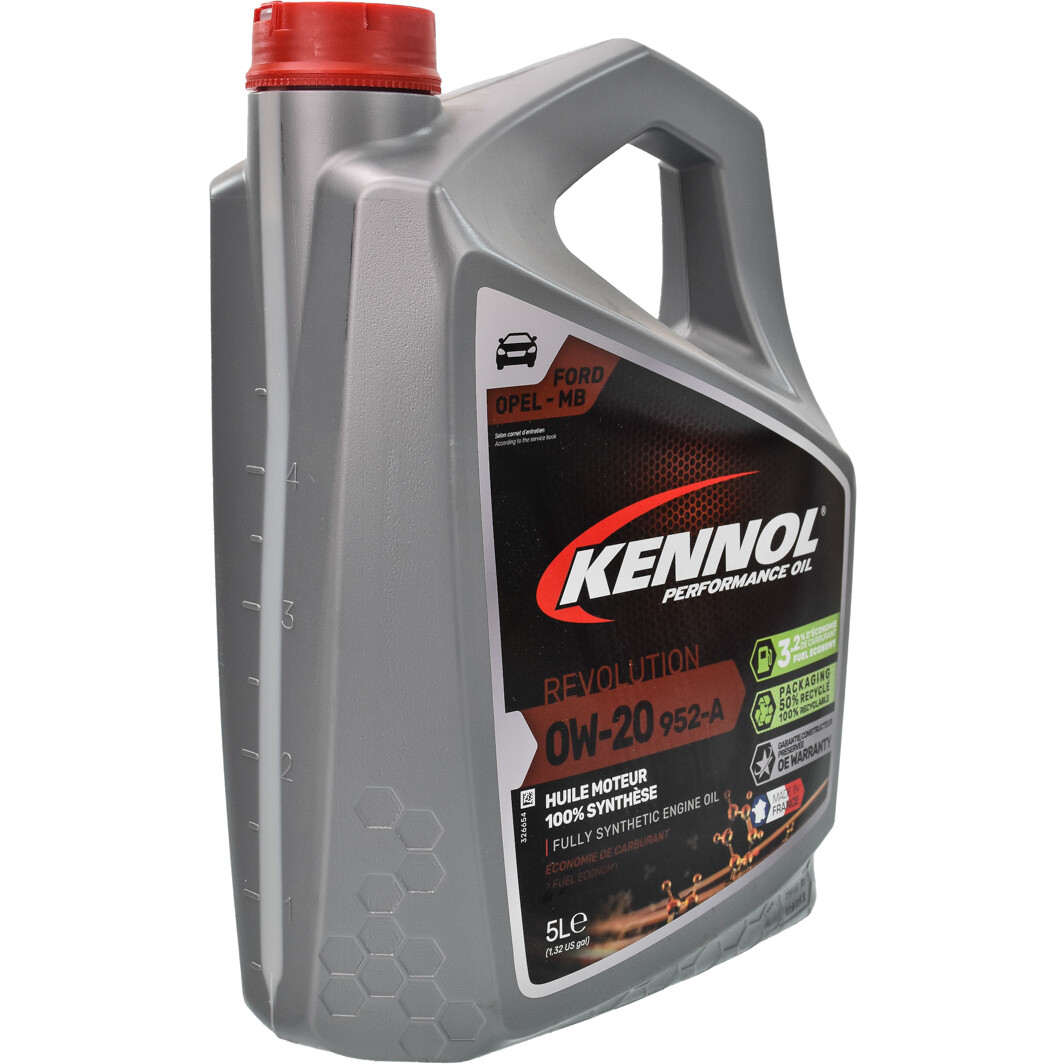 Моторное масло Kennol Revolution 952-A 0W-20 5 л на Hyundai i40