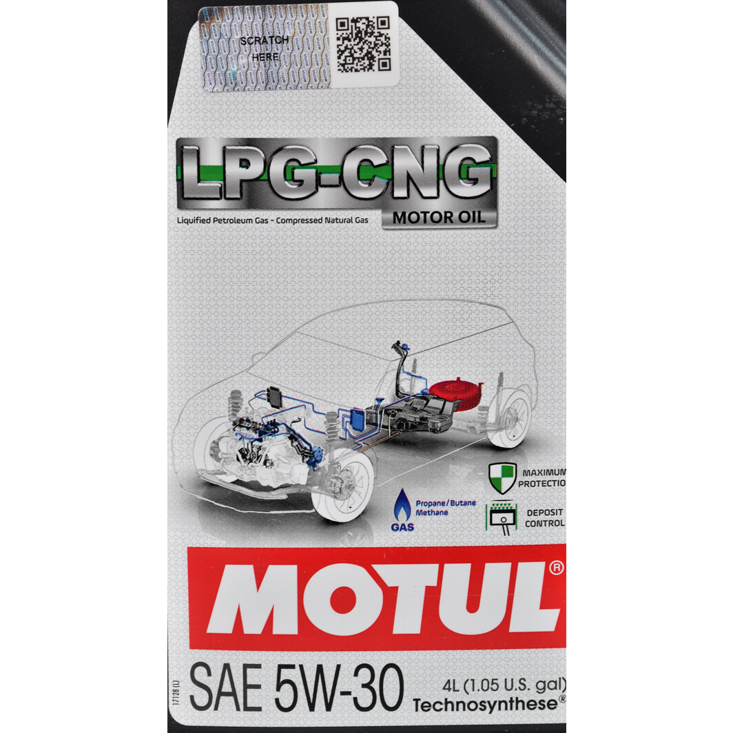Моторное масло Motul LPG-CNG 5W-30 4 л на Mazda CX-5