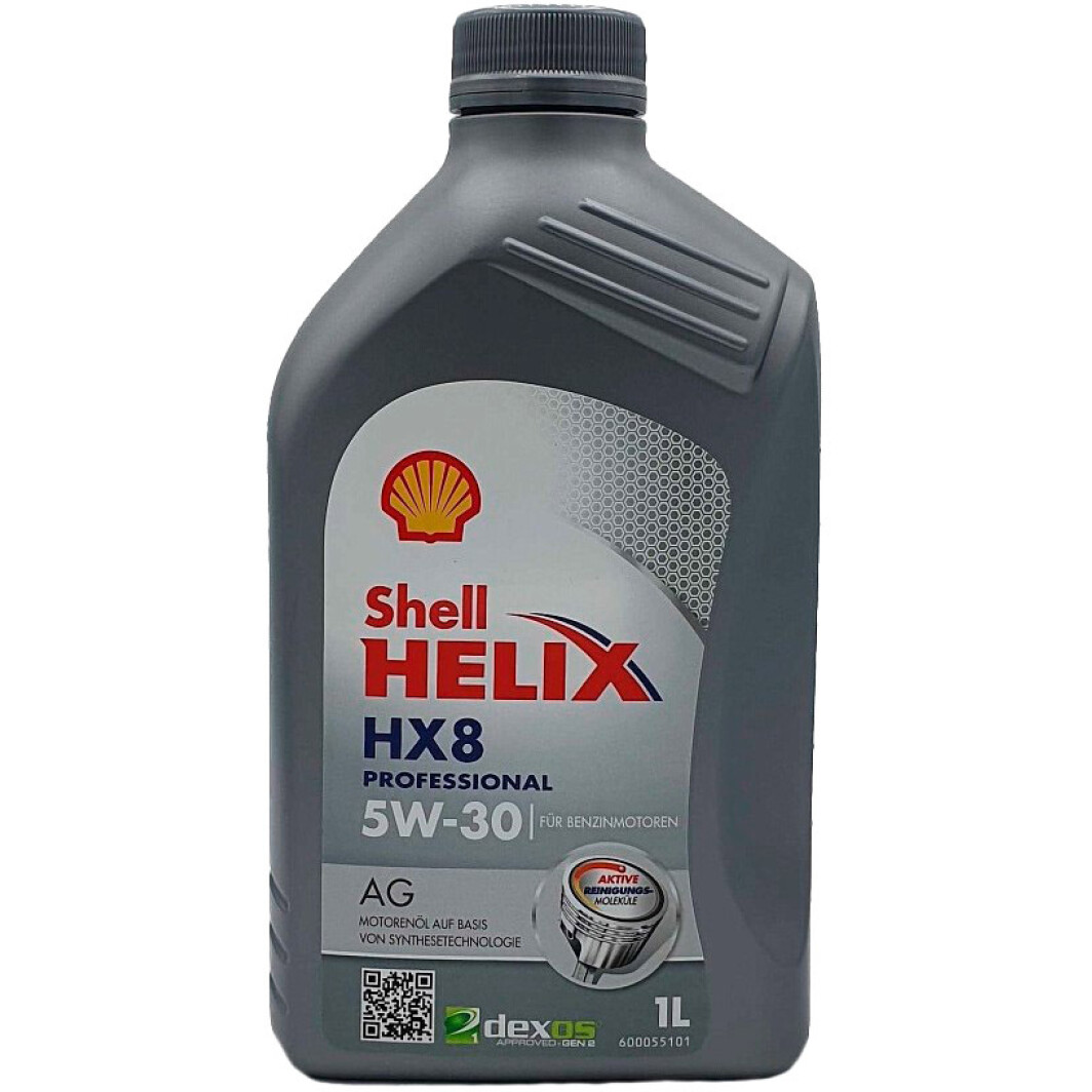 Моторное масло Shell Helix HX8 Professional AG 5W-30 1 л на Fiat Multipla