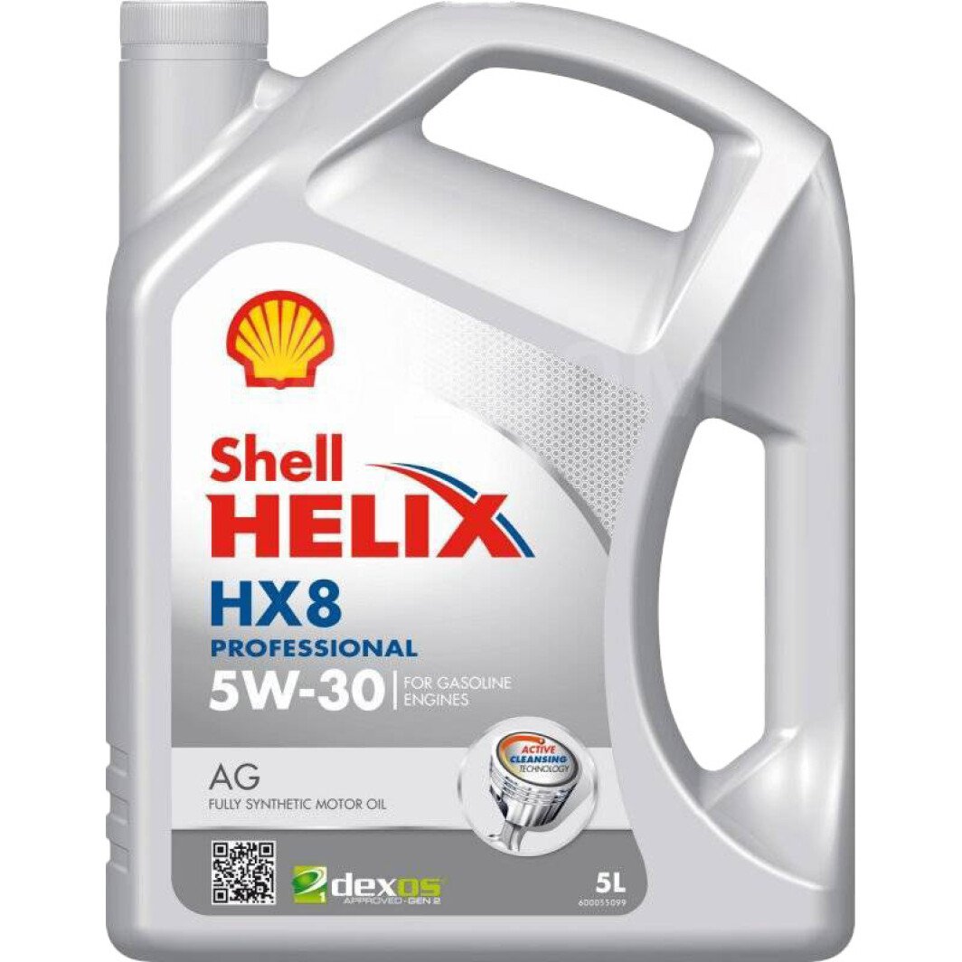 Моторна олива Shell Helix HX8 Professional AG 5W-30 5 л на Dodge Journey