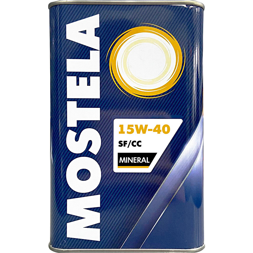 Моторна олива Mostela Mineral 15W-40 0.946 л на Fiat Multipla