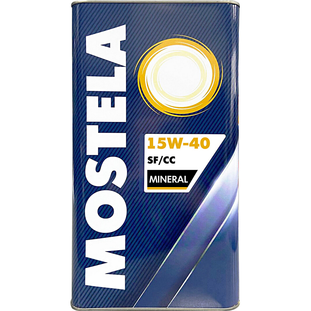 Моторна олива Mostela Mineral 15W-40 4,73 л на Mazda 3