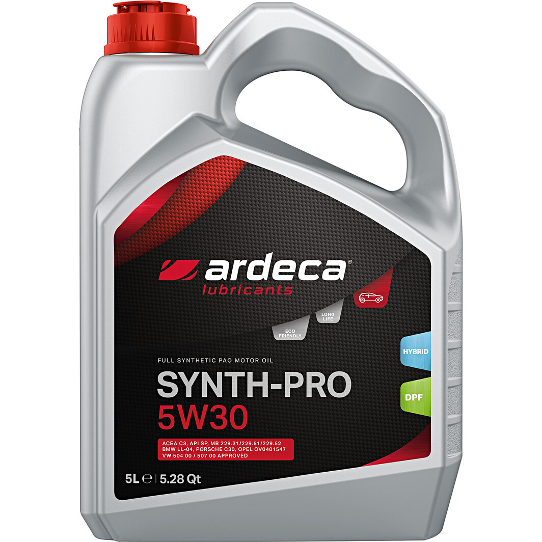Моторна олива Ardeca Synth-Pro 5W-30 5 л на Suzuki SX4