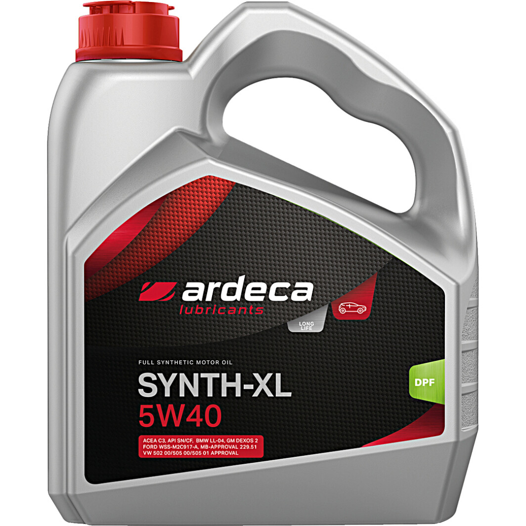 Моторное масло Ardeca Synth-XL 5W-40 5 л на Chrysler Pacifica