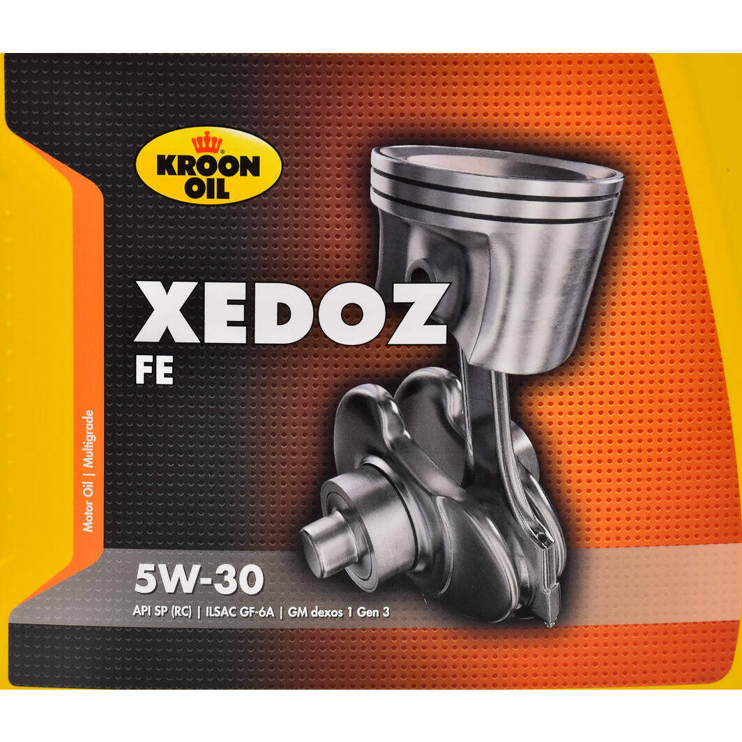 Моторное масло Kroon Oil Xedoz FE 5W-30 5 л на Lexus CT