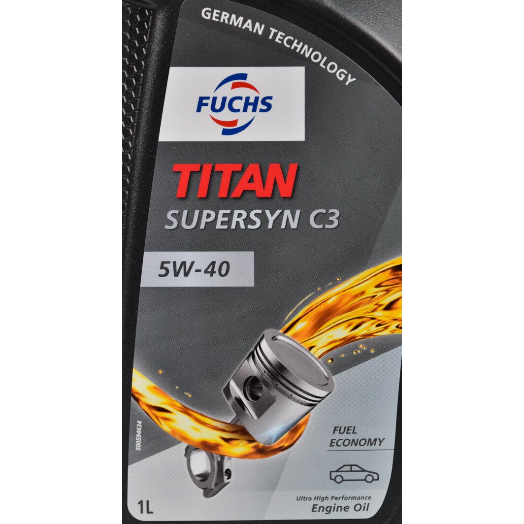 Моторное масло Fuchs Titan Supersyn C3 5W-40 1 л на Volvo 960