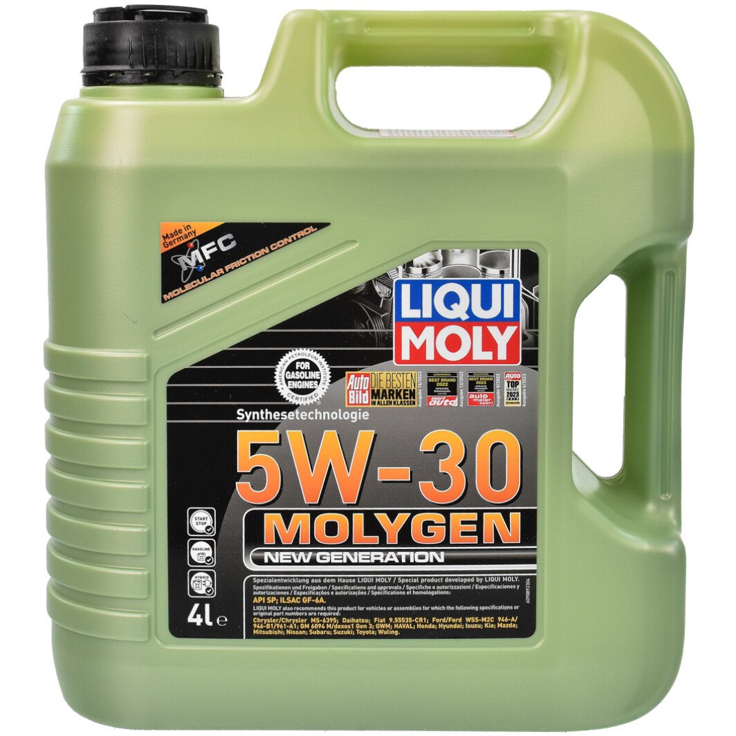 Моторное масло Liqui Moly Molygen New Generation 5W-30 4 л на Honda Stream