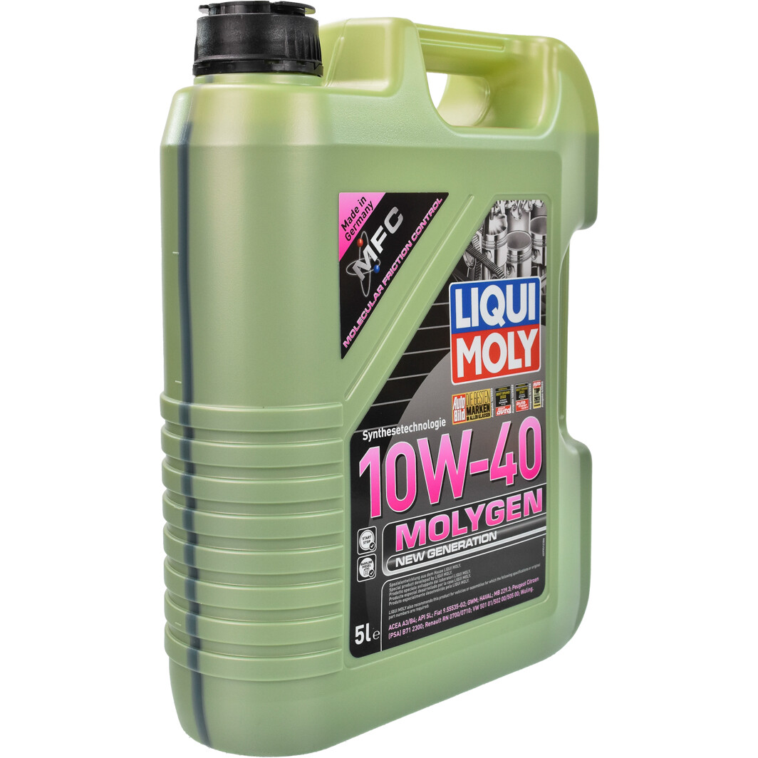 Моторна олива Liqui Moly Molygen New Generation 10W-40 5 л на Citroen C6