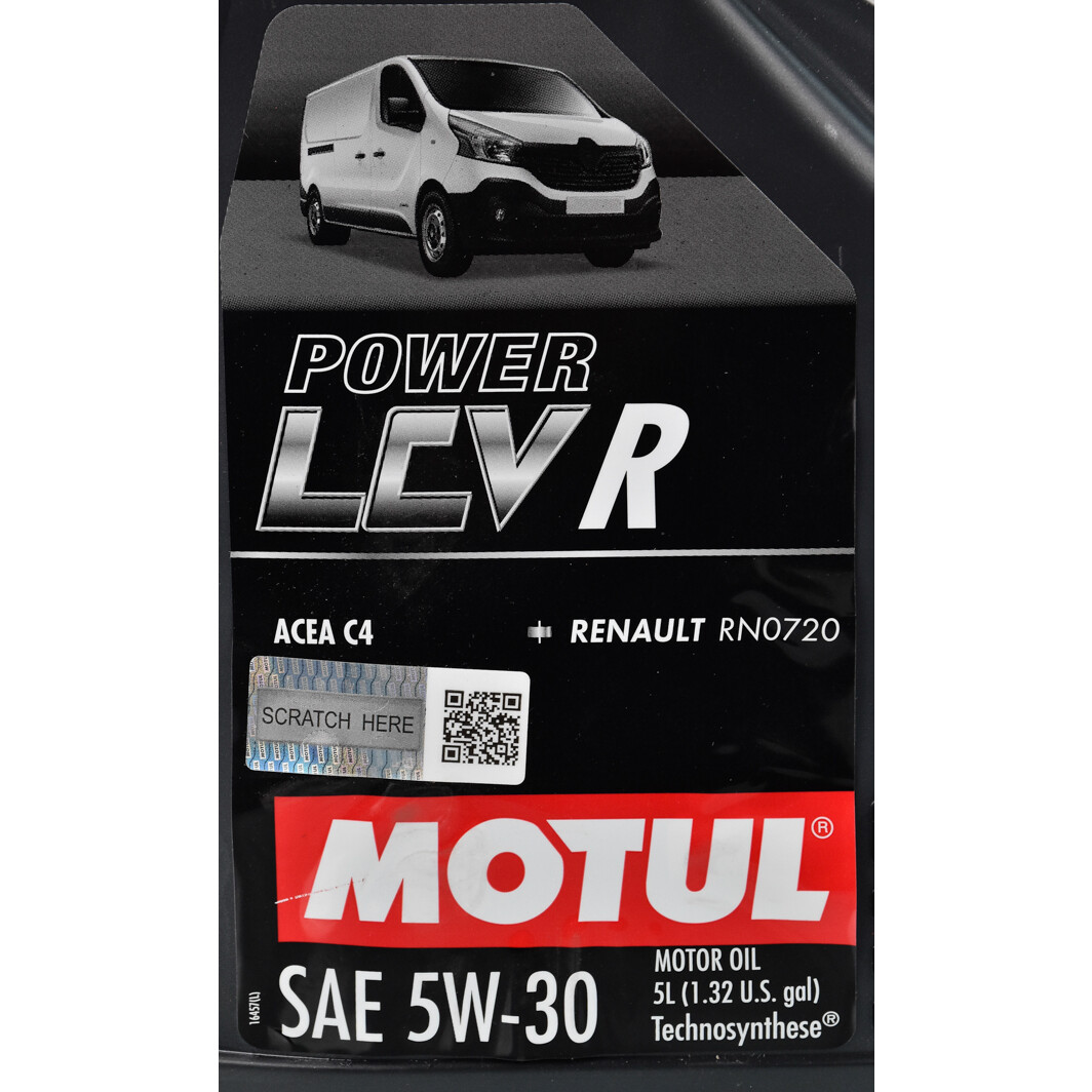 Моторное масло Motul Power LCV R 5W-30 на Toyota Prius