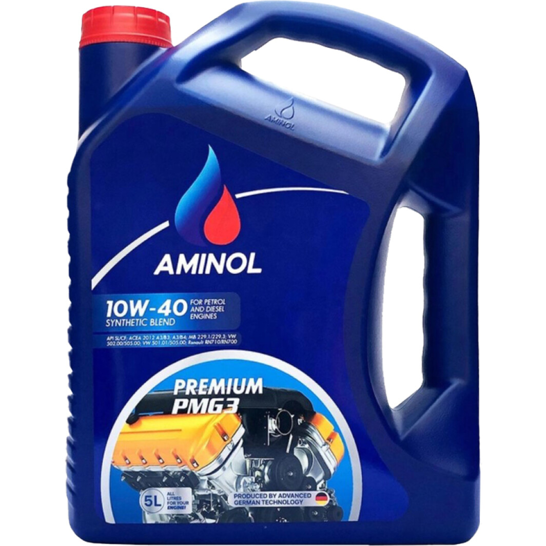 Моторное масло Aminol Premium PMG3 10W-40 5 л на Iveco Daily VI